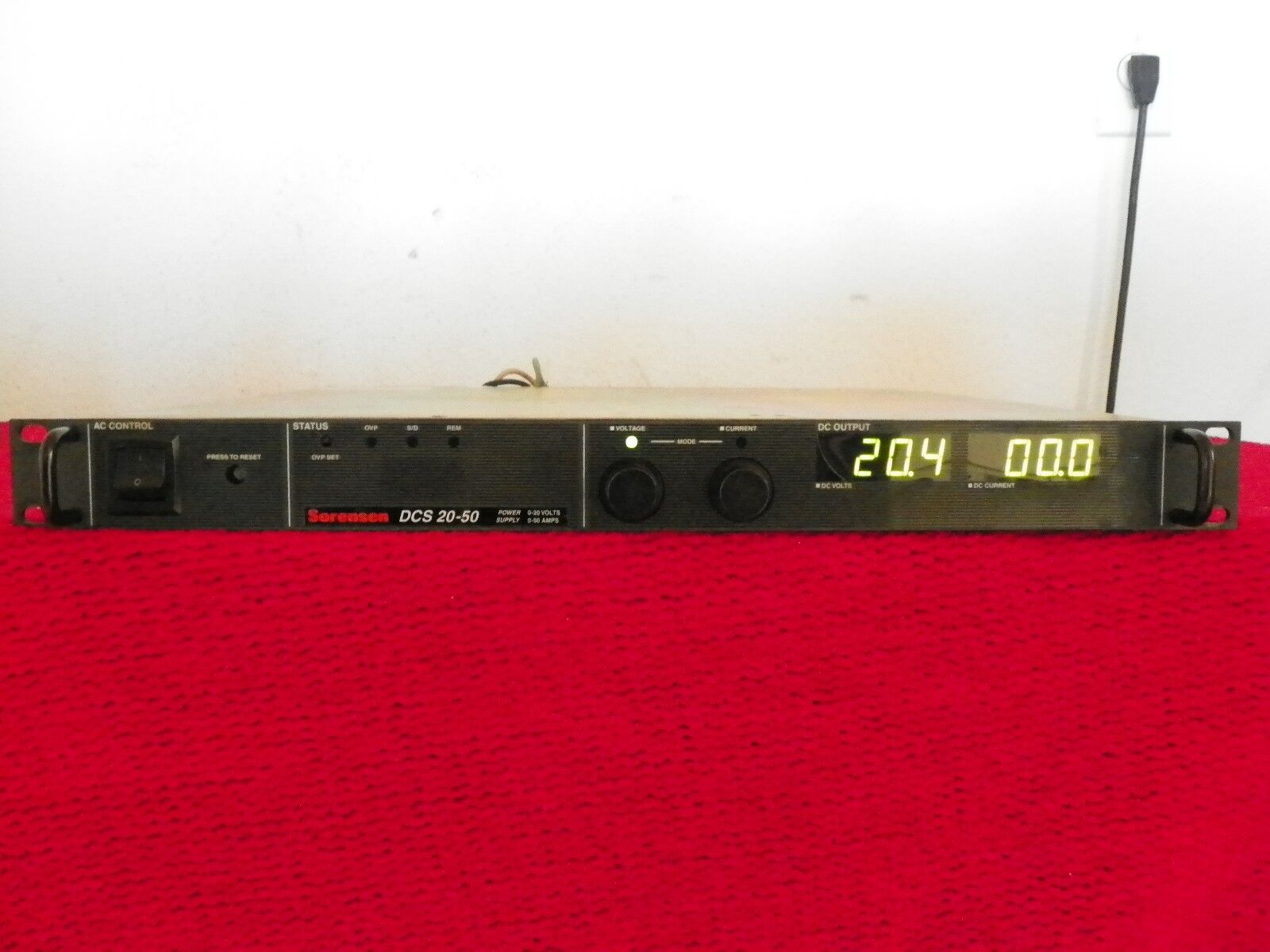 SORENSEN DCS20-50 w/ M9A GPIB option (fully tested)