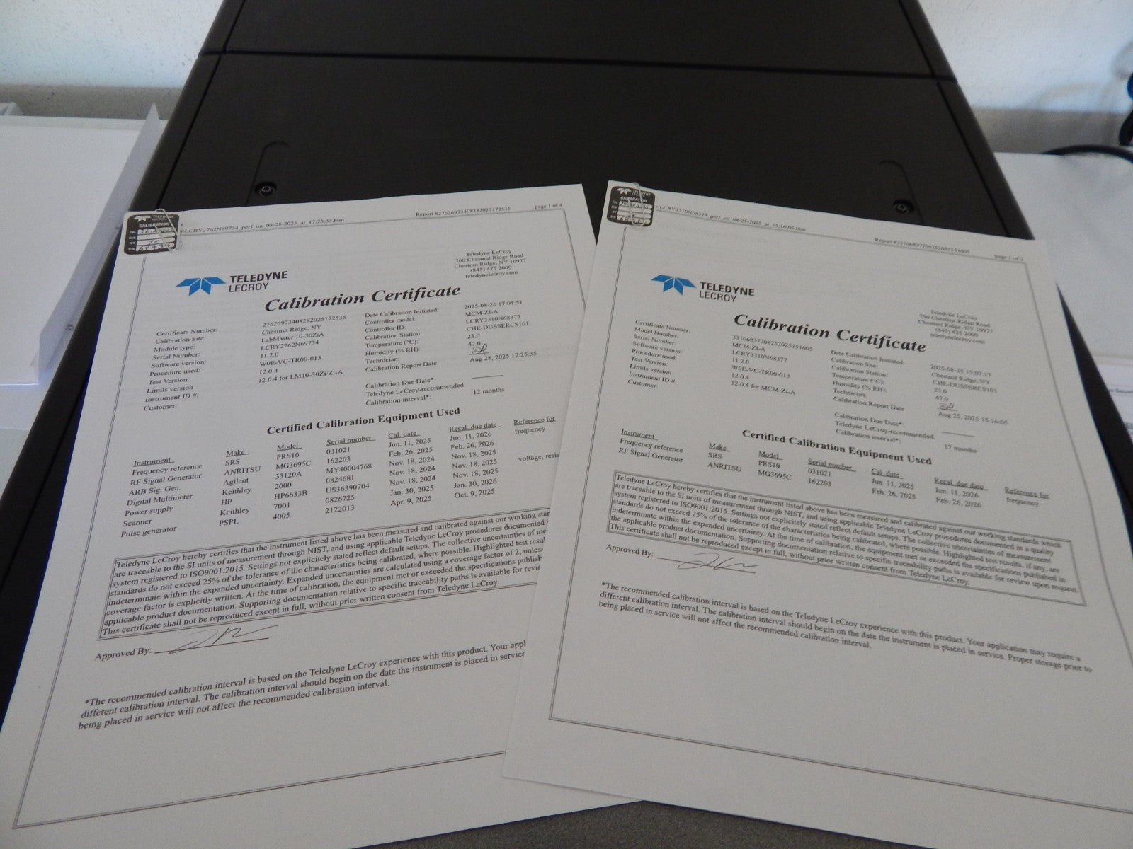 LabMaster 10-30Zi & MCM-Zi, 30GHz 80GS/s oscilloscope w/OEM cal, data, W10