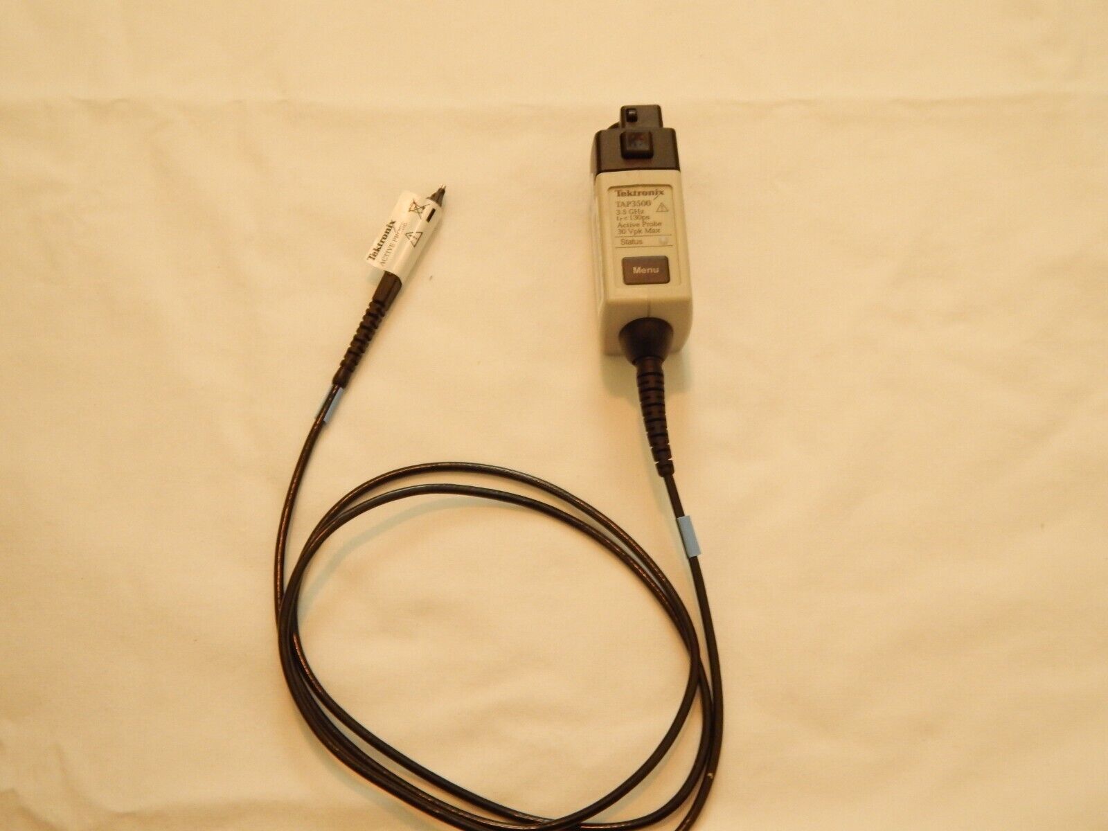 Tektronix TAP3500 3.5GHz Active Probe 30Vpk Max, NIST Cal'd