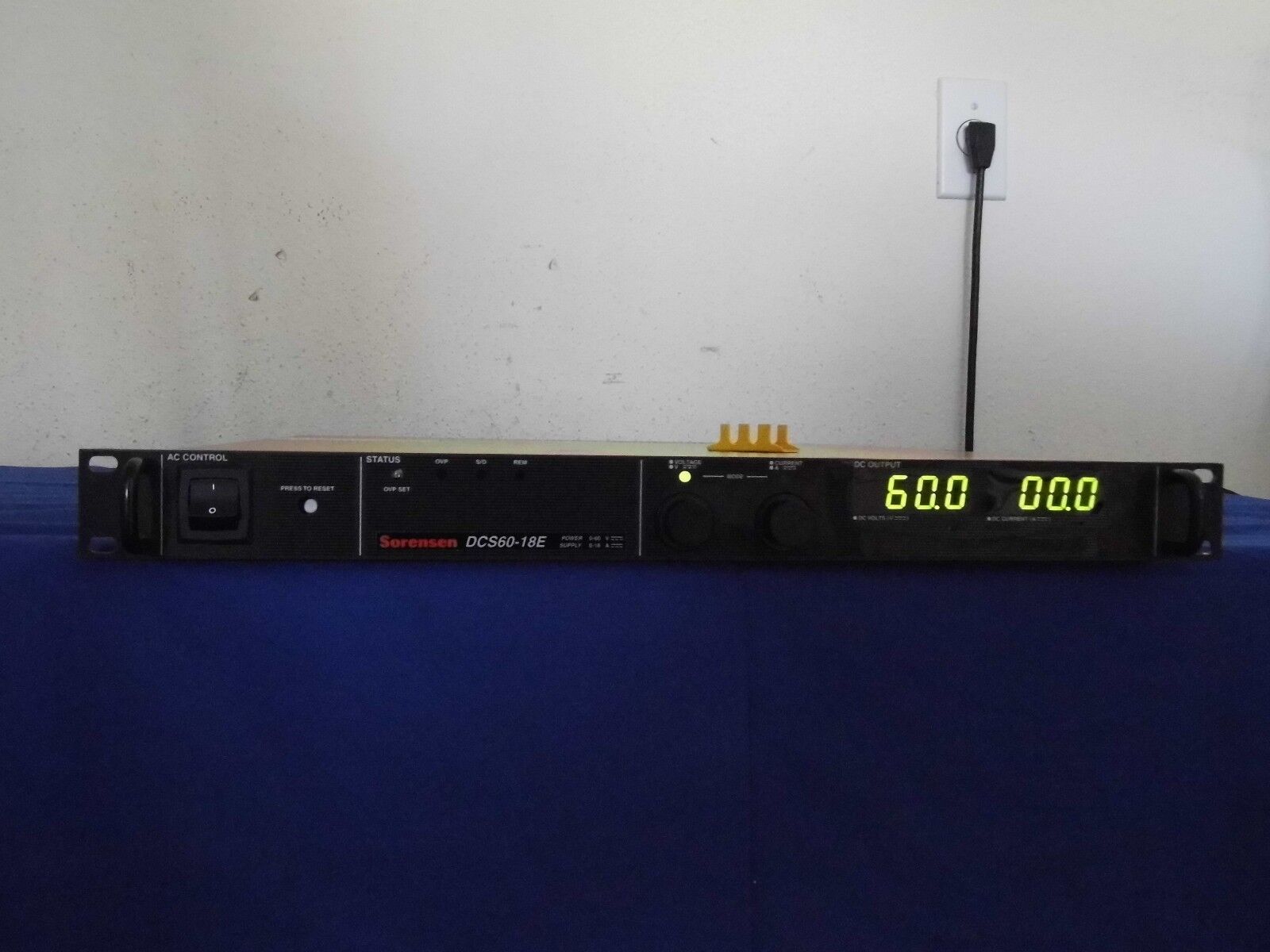 Sorensen DCS60-18E M9C DC Power Supply 90 day warranty  (15 in stock)