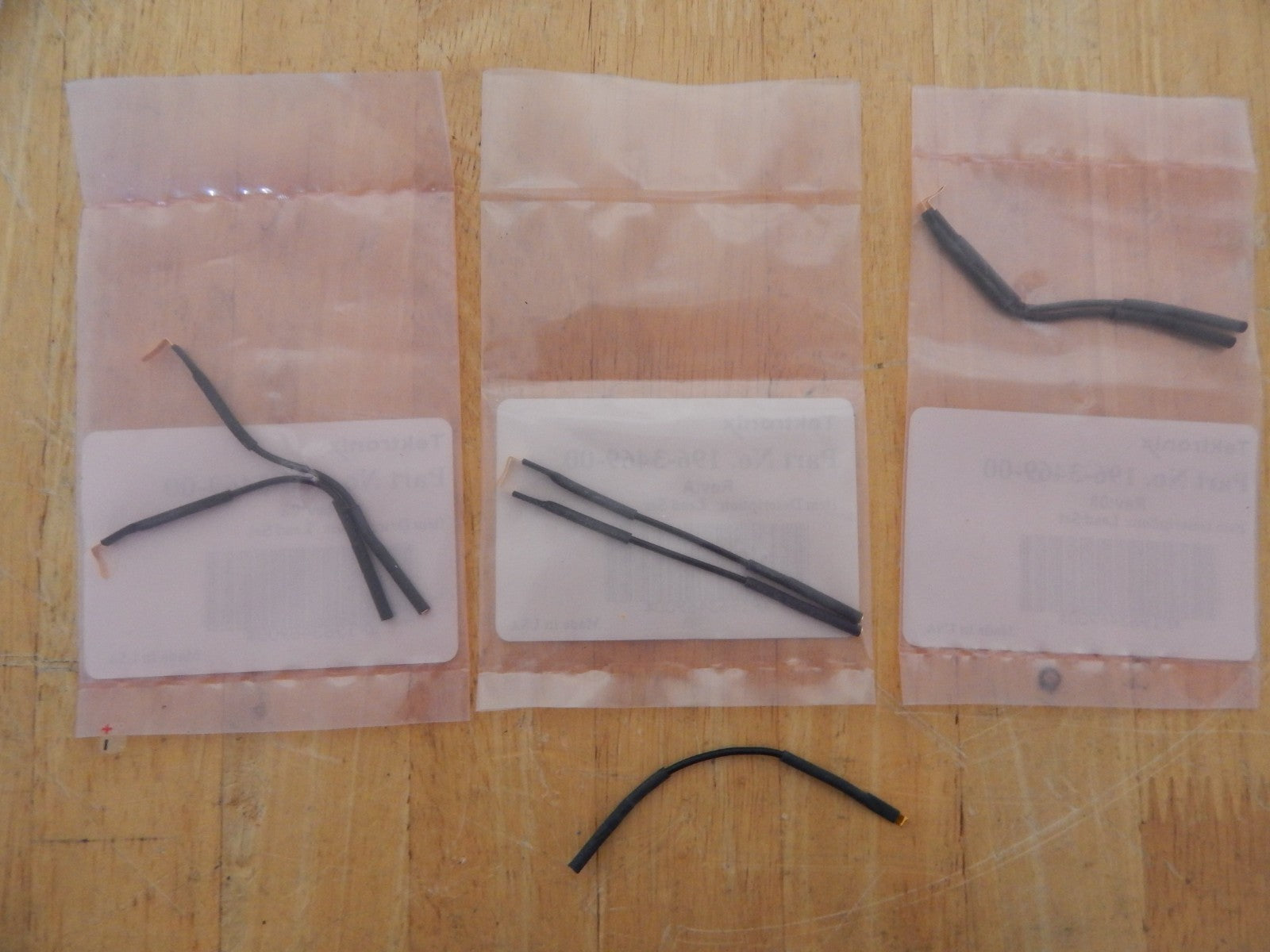 Tektronix Oscilloscope Assorted Accessories, Group 3, sold as a lot