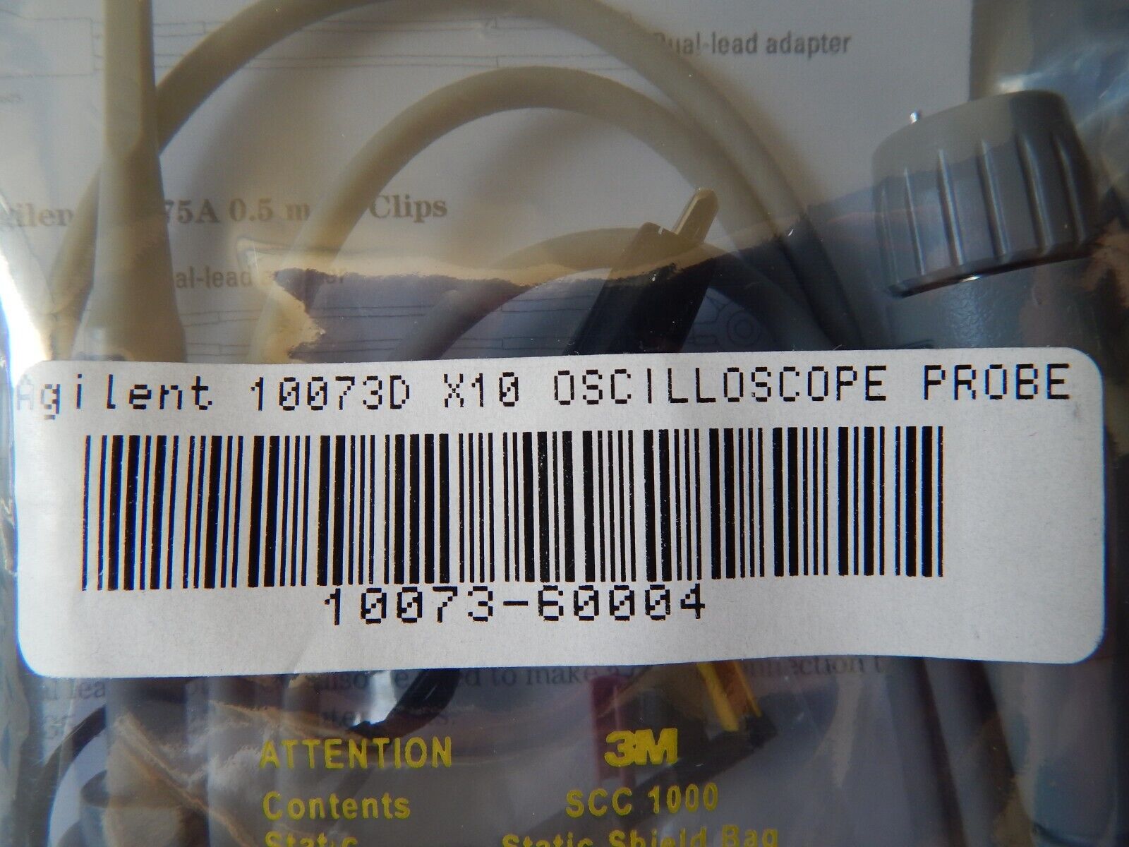 Agilent Keysight 10073D 500MHz  Passive Probe, brand new, 6 in stock