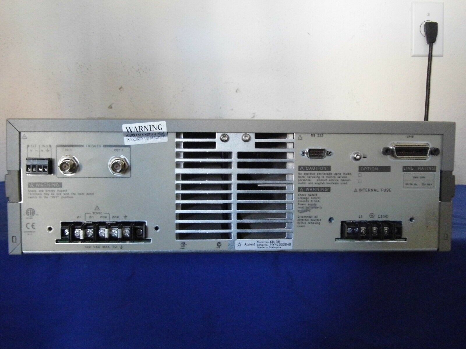 Agilent  HP 6813B AC Power Source/Analyzer,1750VA,300V,13A (many available)