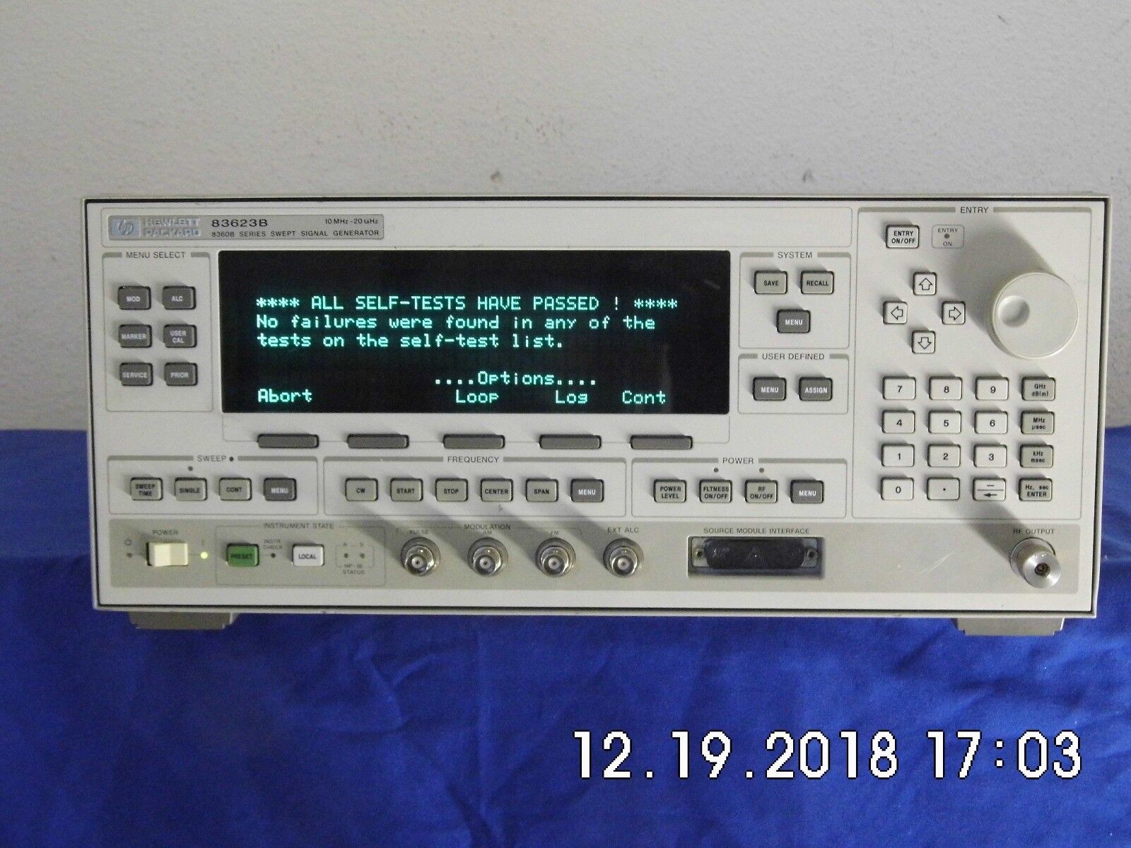 Agilent HP 83623B w/001/008 High Power Synthesized Sweeper (3 In Stock)