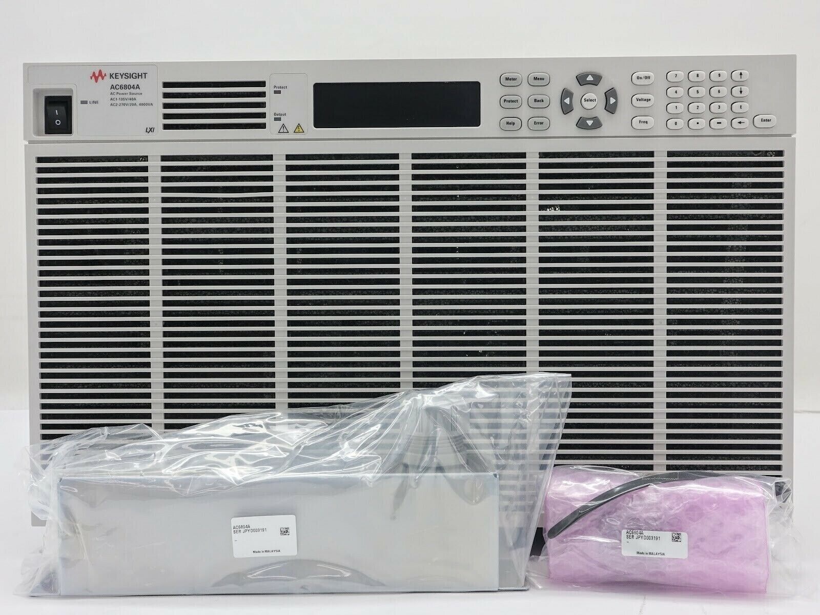 Keysight AC6804A Basic AC Power Source, 4000 VA, 270 V, 20 A , 2 in stock