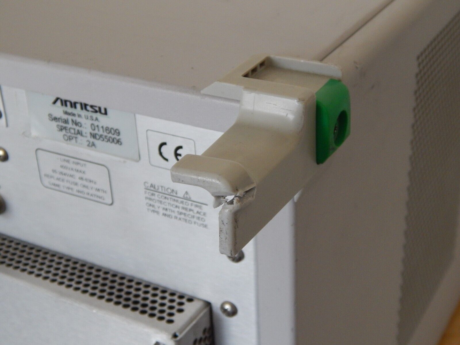 Anritsu 37369C Vector Network Analyzer, 40 MHz to 40 GHz, Options 2, 6, 11