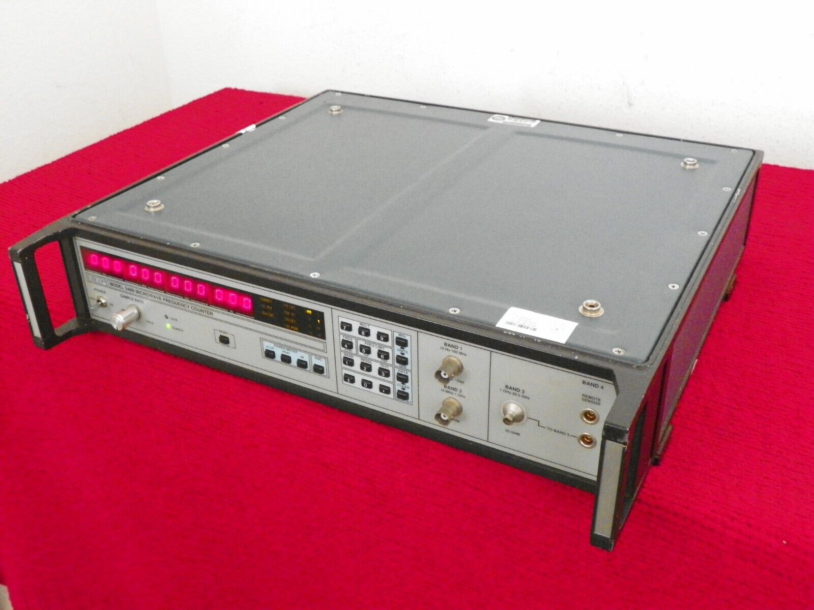 EIP 548B w/opt WB-70, microwave frequency counter 10hz-26.5Ghz