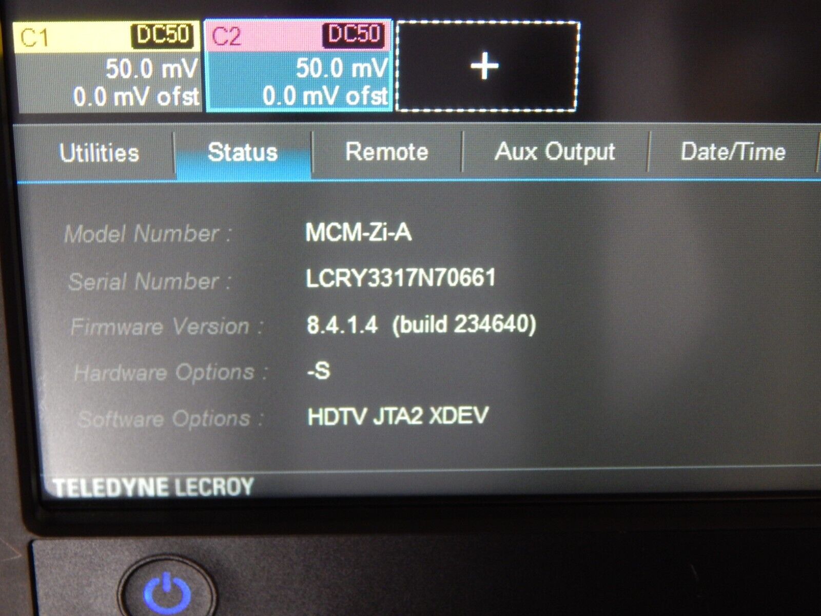 LeCroy LabMaster 10-36Zi-A & SDM-Zi-A, 36GHz  80GS/s oscilloscope w/cal & data