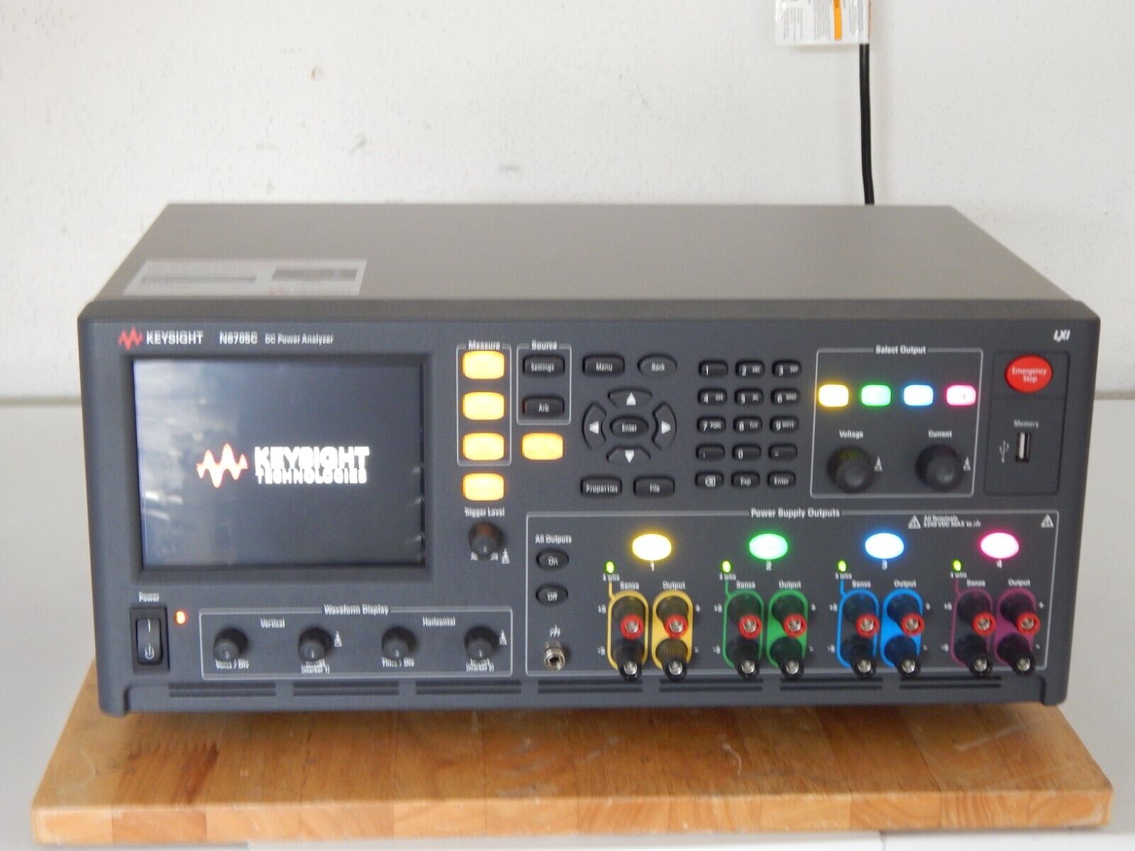 Keysight N6705C DC Power Analyzer, Modular, 600W, 4-Slot