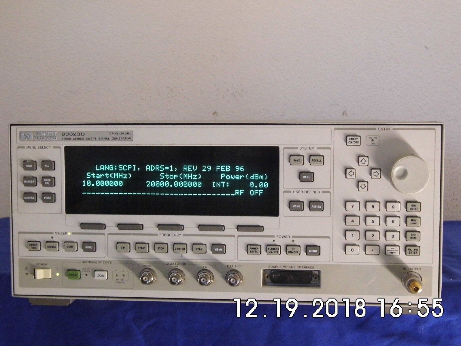 Agilent HP 83623B w/001/008 High Power Synthesized Sweeper (3 In Stock)