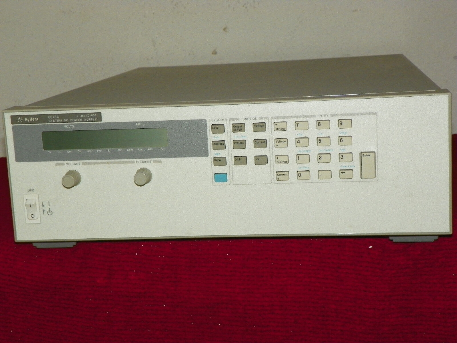 Agilent / HP 6673A DC Power Supply: 35V, 60A, 2100W