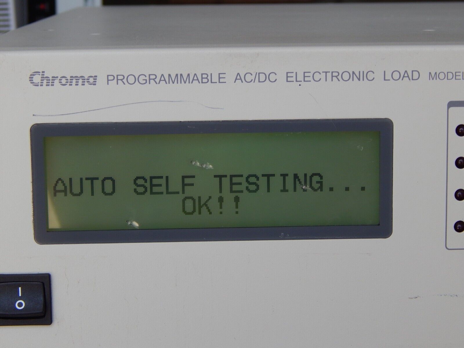 Chroma 63803 Programmable AC/DC Electronic Load 3.6kW/36A/350V, 1 in stock