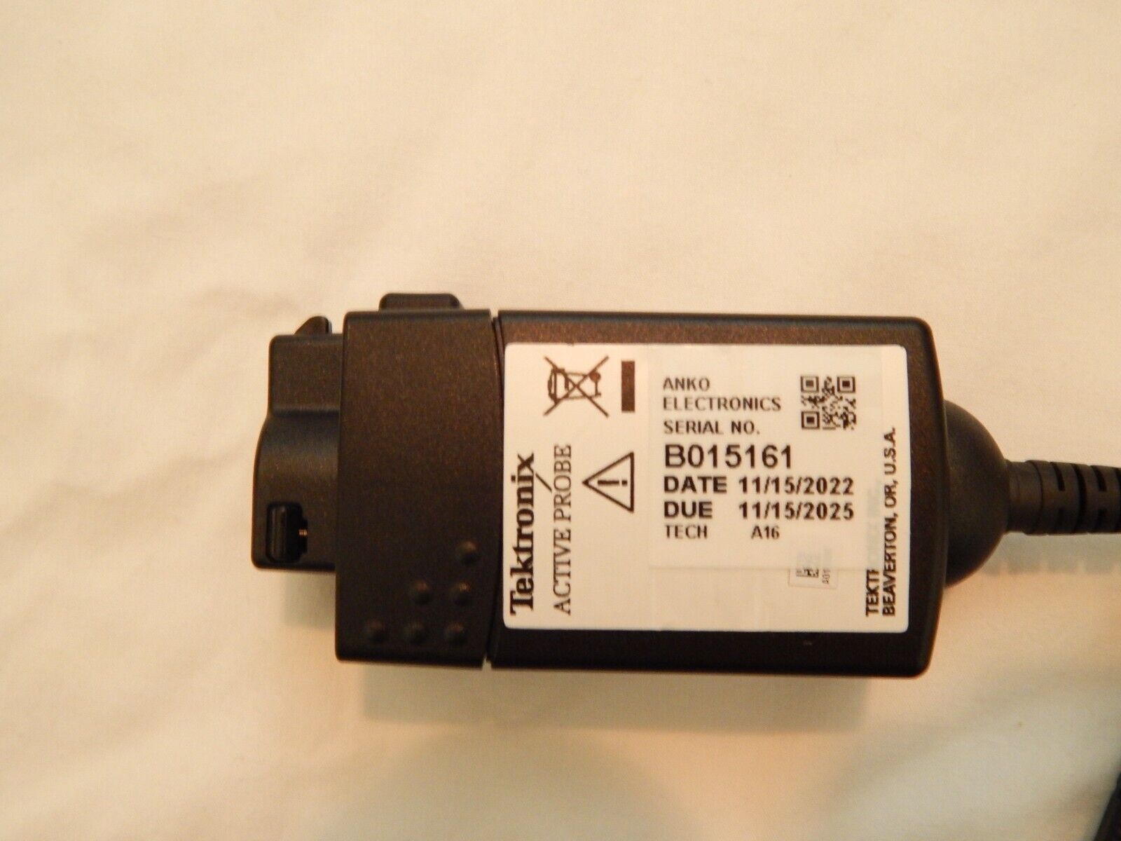 Tektronix TDP3500 Oscilloscope 3.5 GHz Differential Probe,NIST cal'd, 2 stock