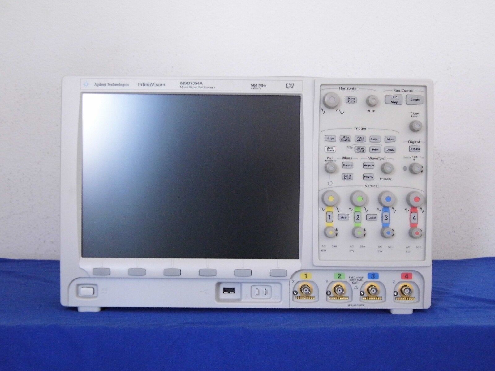 Agilent MSO7054A 500MHz 4GS/s 4Ch Oscilloscope with Digital POD