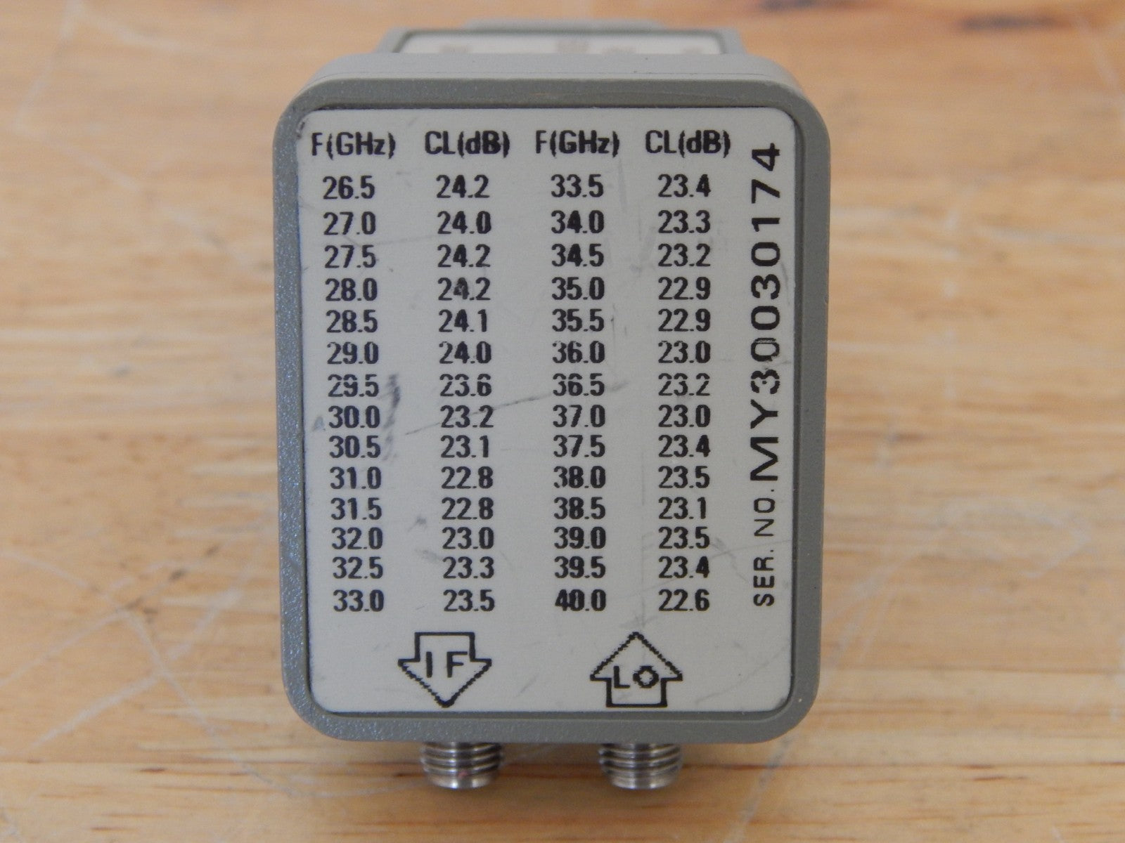 Keysight/HP 11970A Waveguide Harmonic Mixer; 26.5 to 40 GHz, 2 in stock