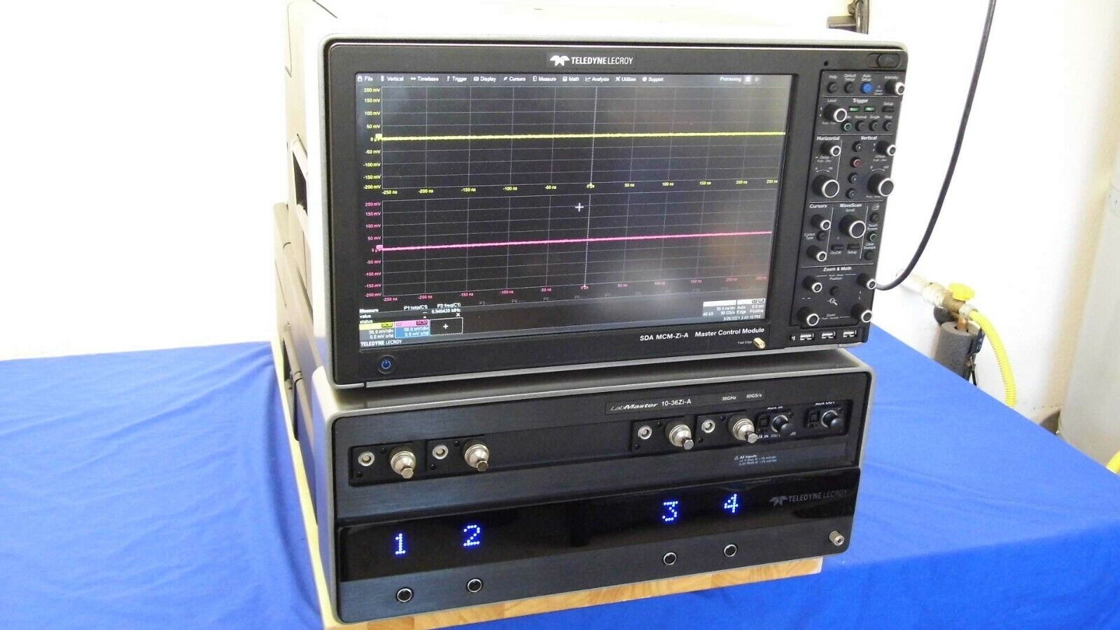 LeCroy LabMaster 10-36Zi-A & SDM-Zi-A, 36GHz  80GS/s oscilloscope w/ factory cal