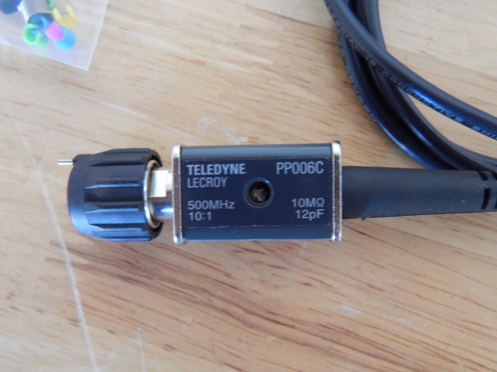 TELEDYNE LECROY PP006C 500MHz 10:1 10MΩ 12pF Passive Probe with Manual