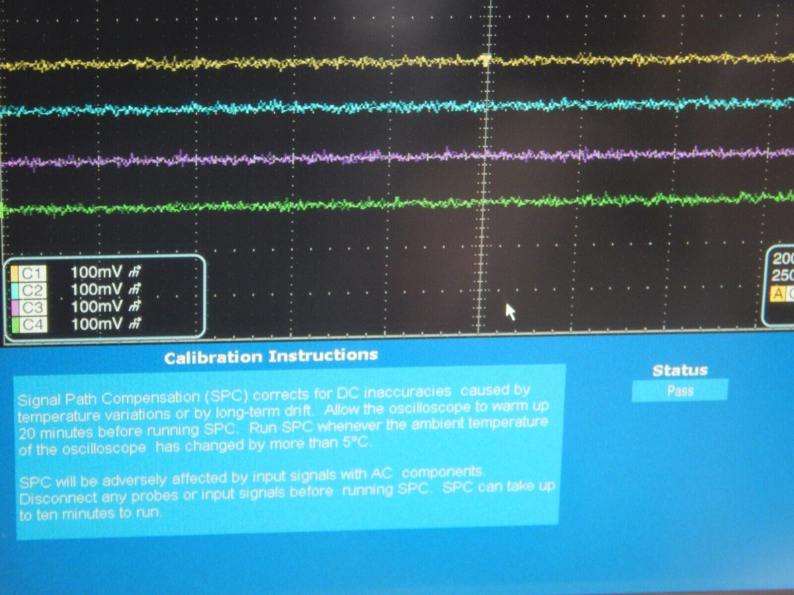 TDS6154C 15GHz 40GS/s 8 Options, NIST calibration