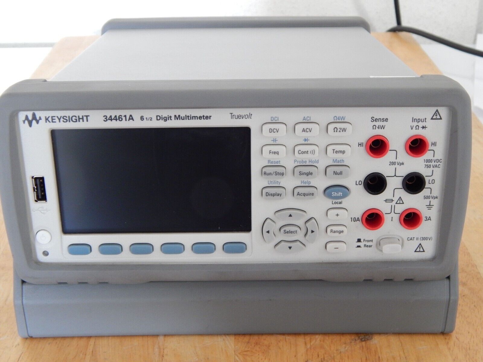 Keysight 34461A, 6½ Digit True volt DMM, NIST Cal