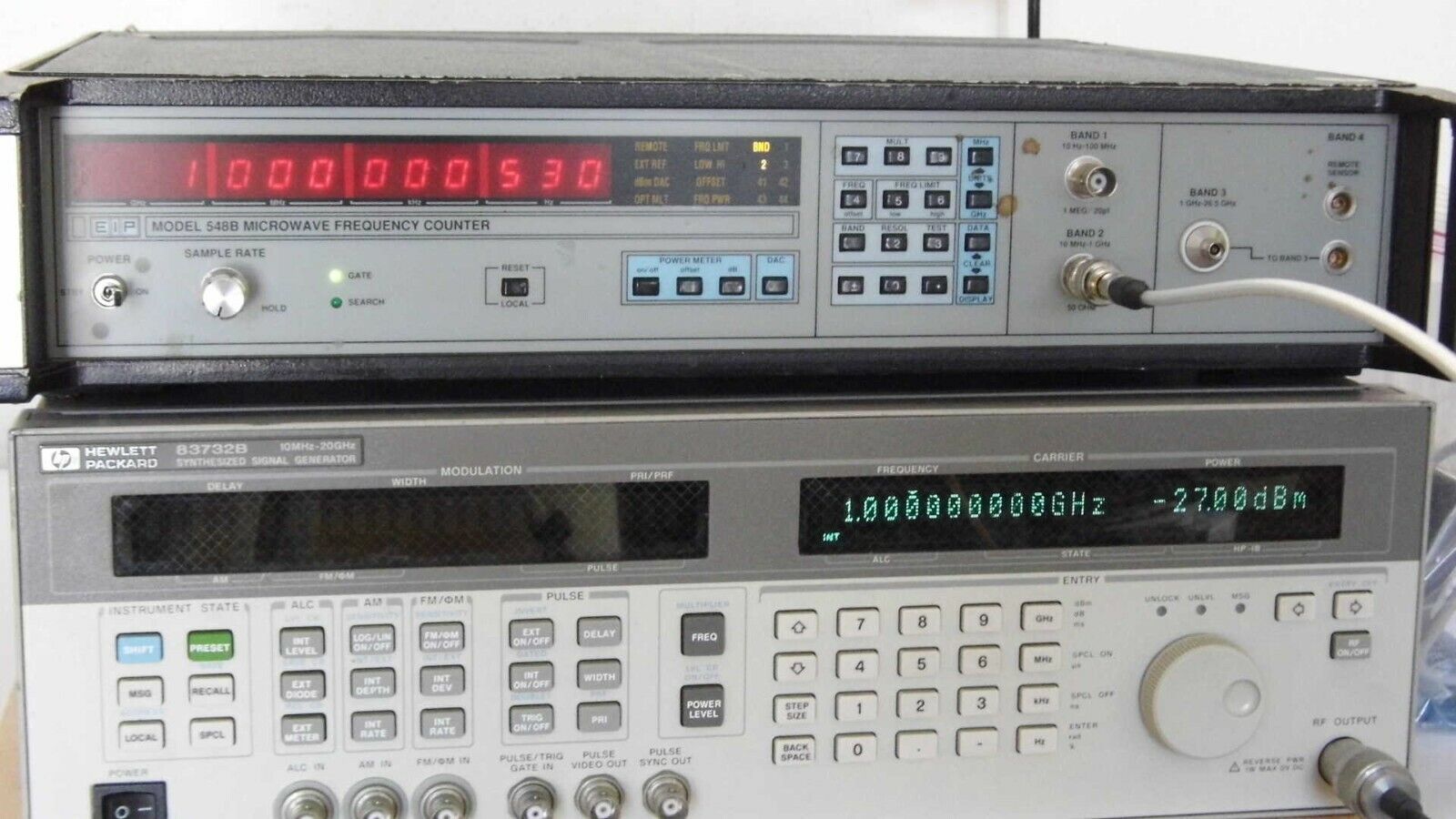 EIP 548B microwave frequency counter 10hz-26.5Ghz w/opt 06 