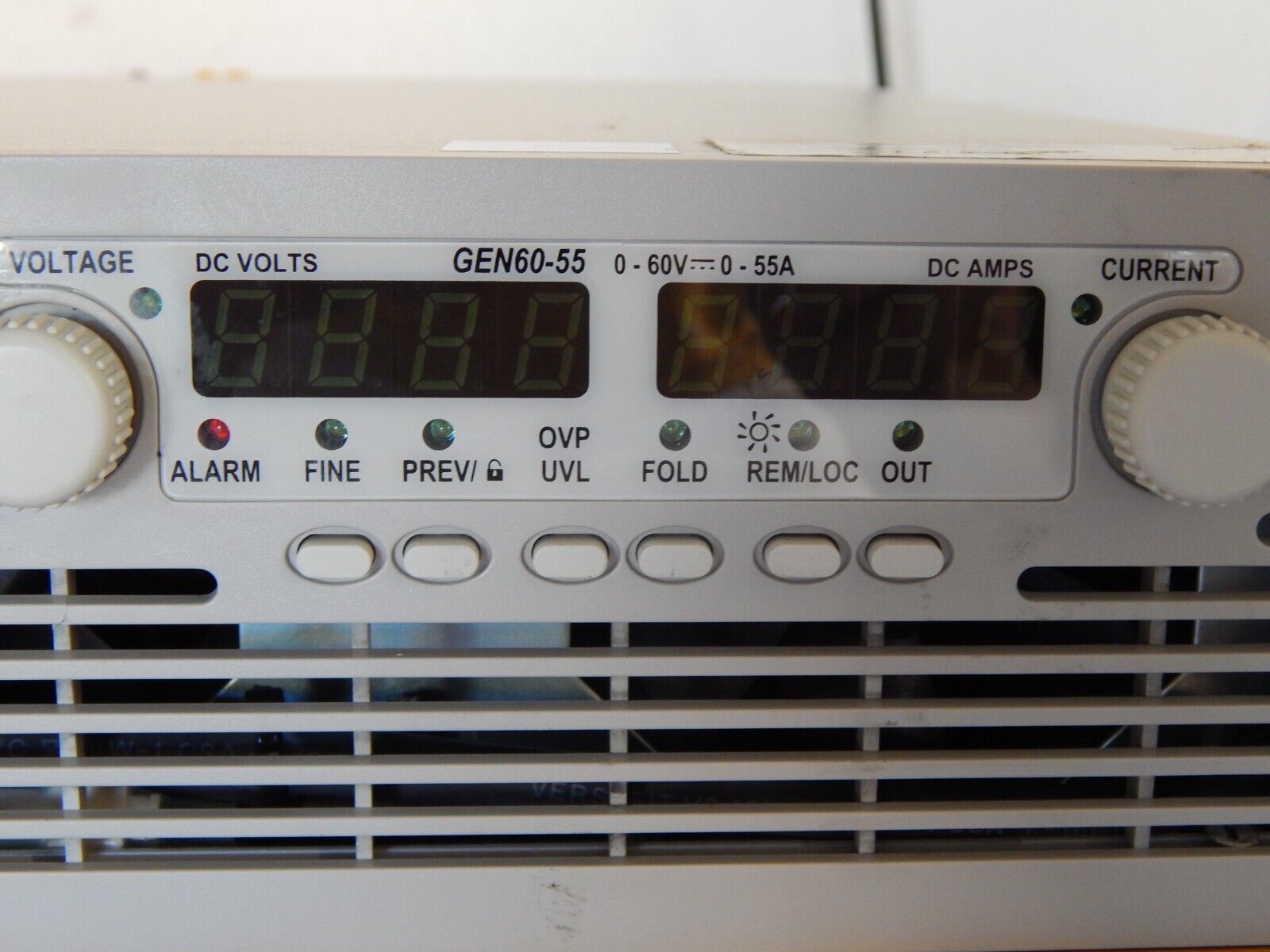 TDK-Lambda GEN60-55 Programmable DC Power Supply 0-60V 0-55A NIST Cal'd.