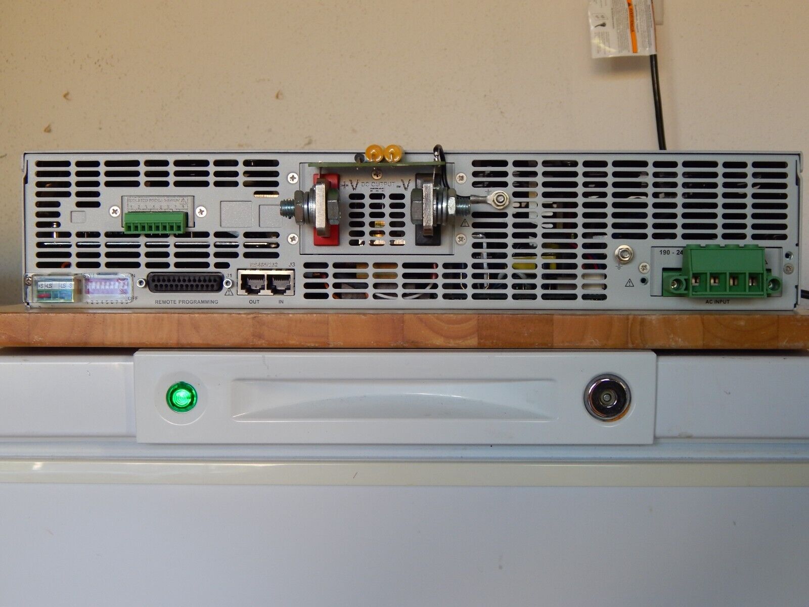 TDK-Lambda GEN60-55 Programmable DC Power Supply 0-60V 0-55A NIST Cal'd.