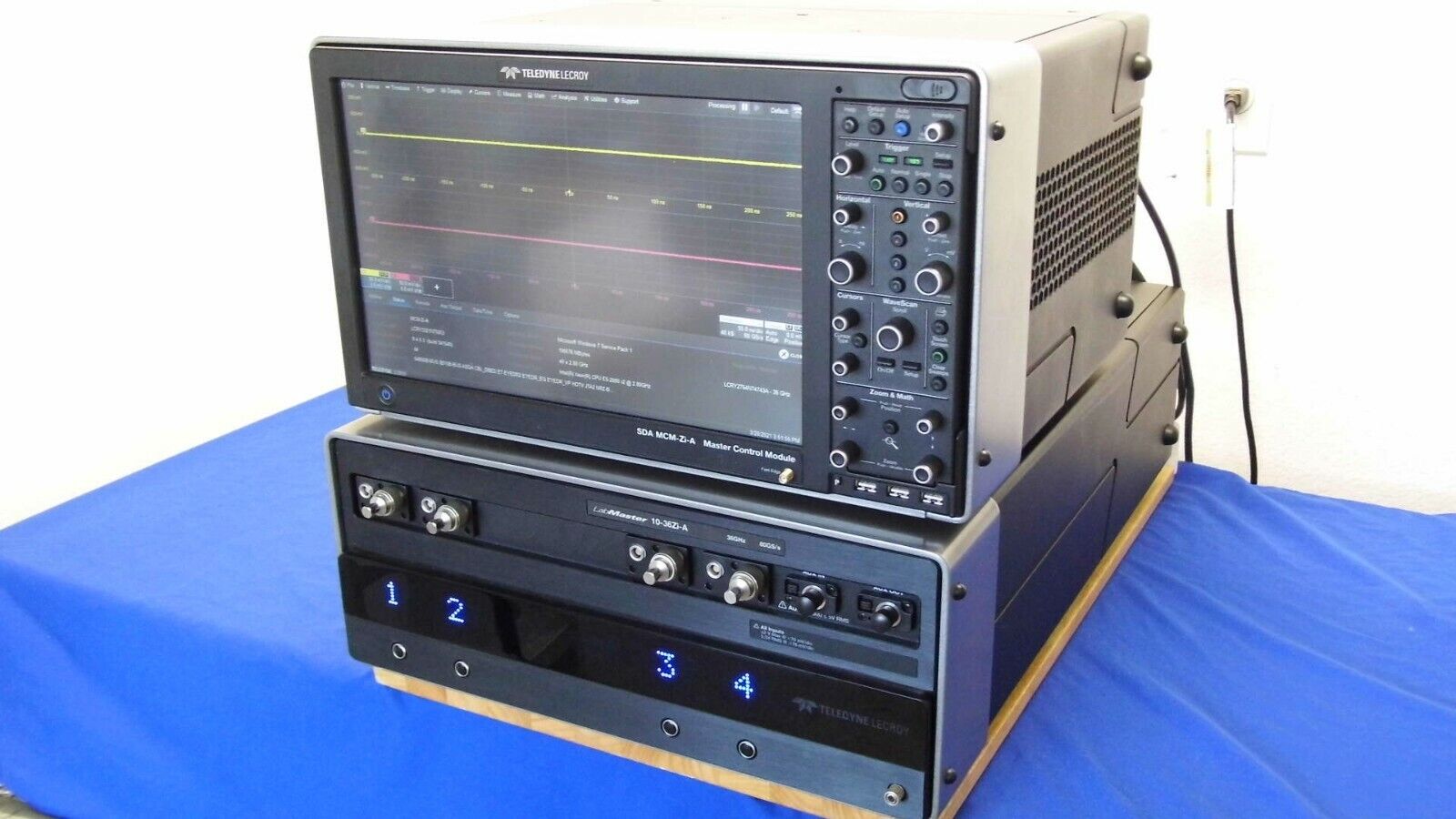 LeCroy LabMaster 10-36Zi-A & SDM-Zi-A, 36GHz  80GS/s oscilloscope w/ factory cal