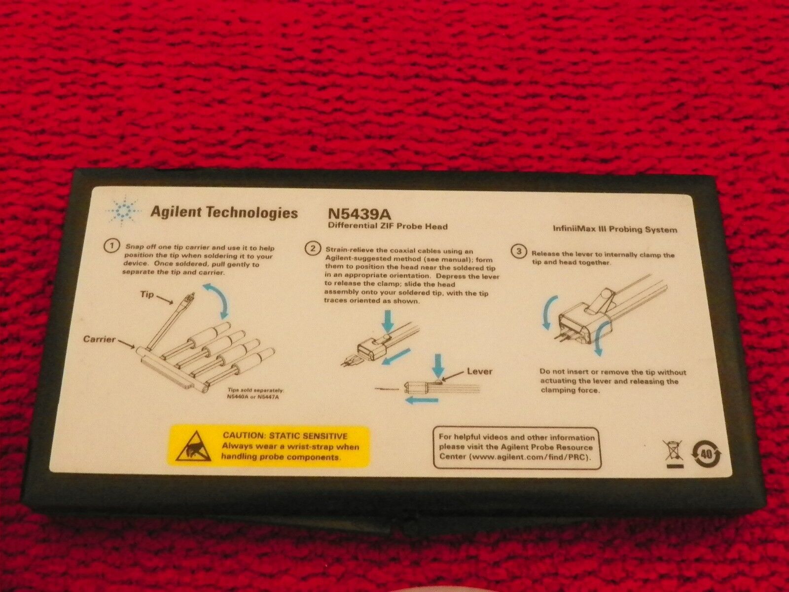 N5439A-FG InfiniiMax III ZIF probe head (7 in stock)