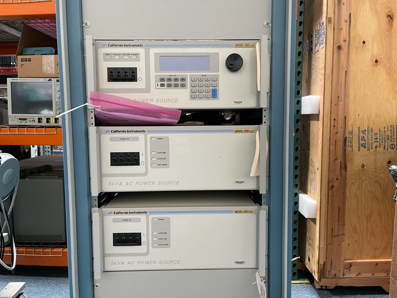 California Instruments 15001iX 15 KVA AC Power Source Calibrated by Ametek