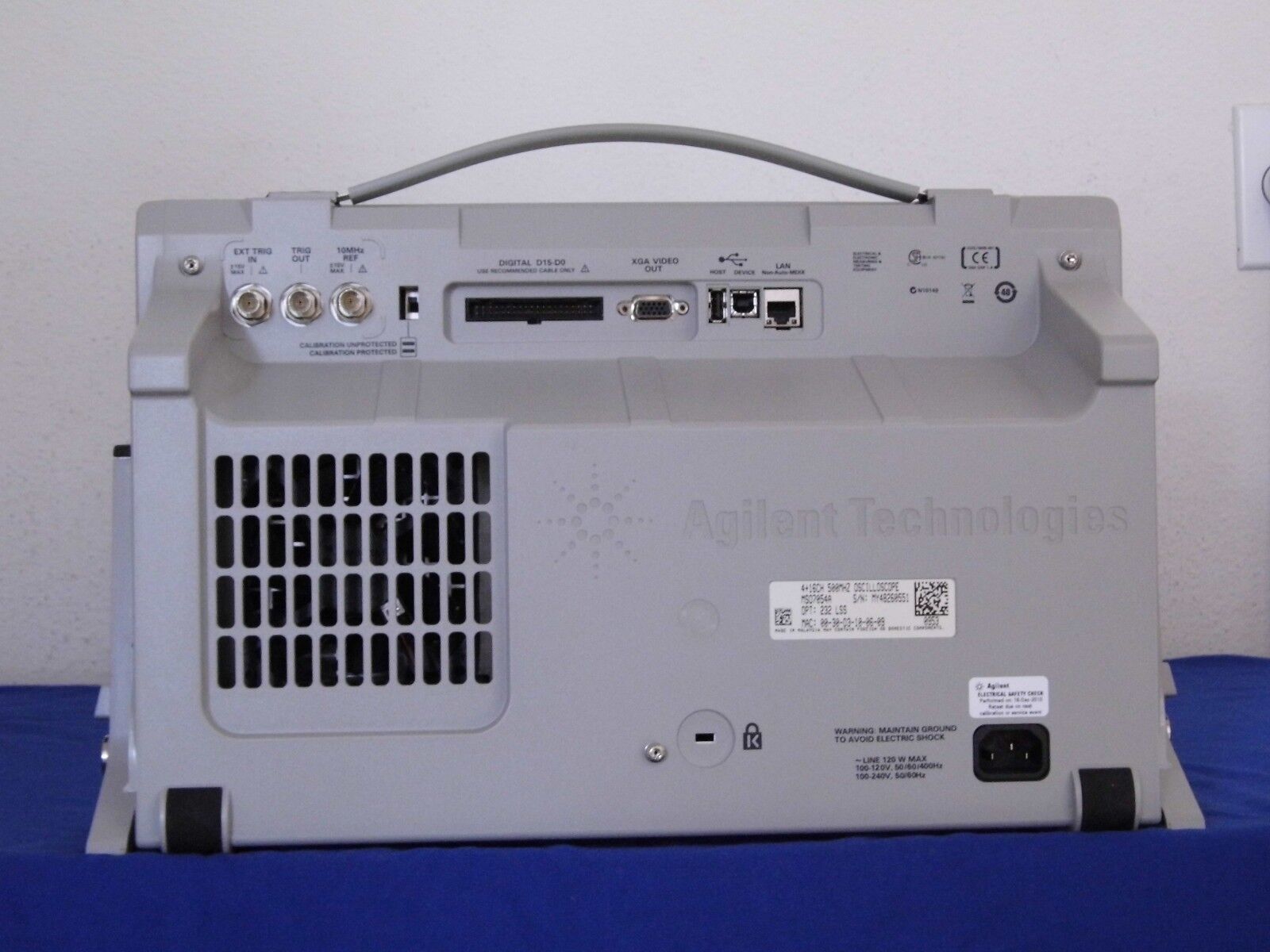 Agilent MSO7054A 500MHz 4GS/s 4Ch Oscilloscope with Digital POD