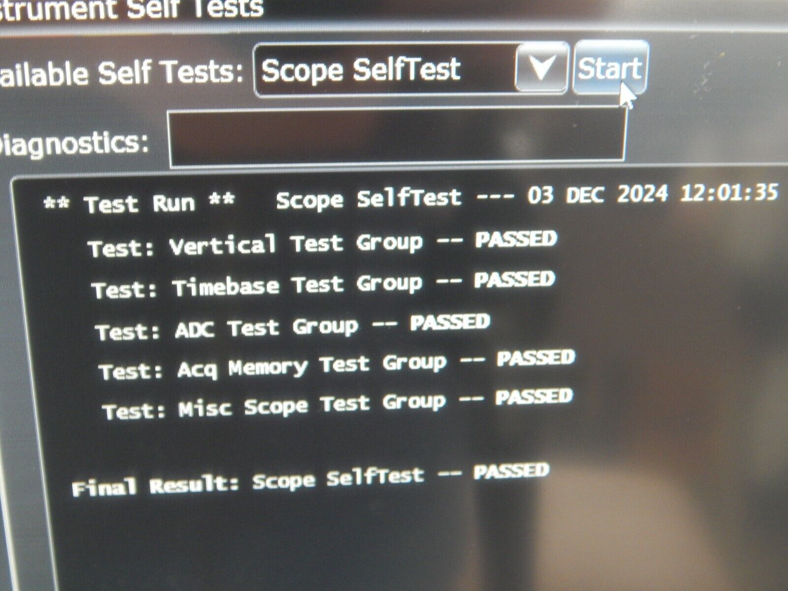 Keysight Infiniium MSOX92504A 25GHz Mixed Signal Oscilloscope Z540 cal 12/2024