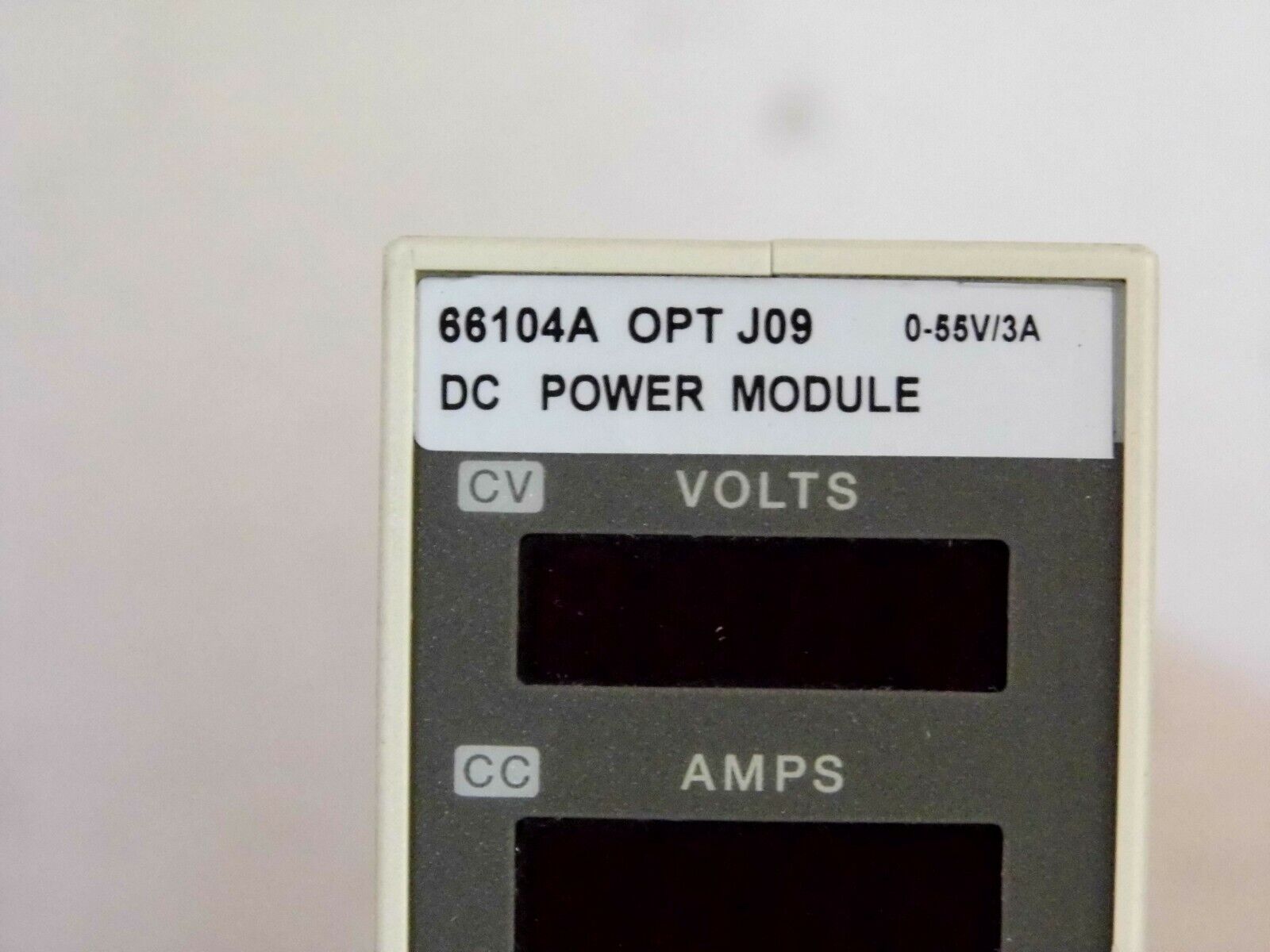HP 66104A, Opt J09, 0-55V 3A DC module 3 IN STOCK