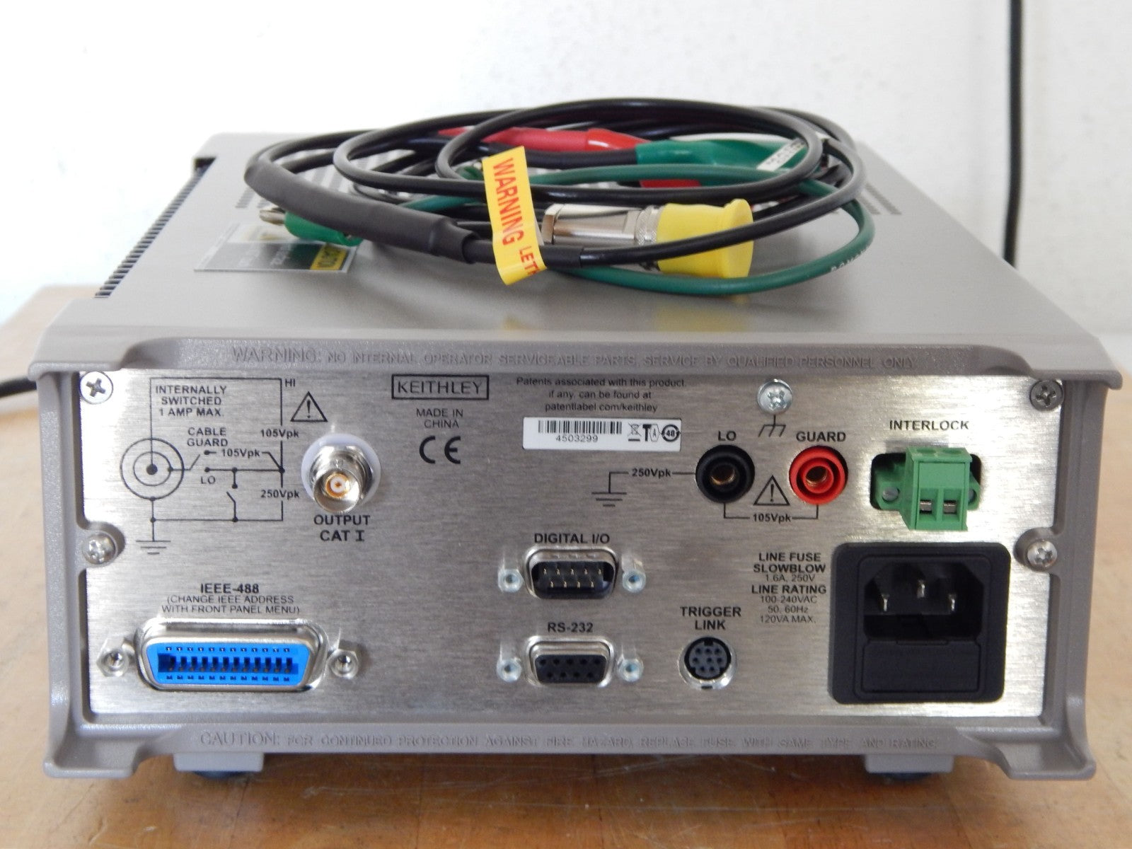 Keithley 6220 Precision Current Source- NIST Calibrated October 2025