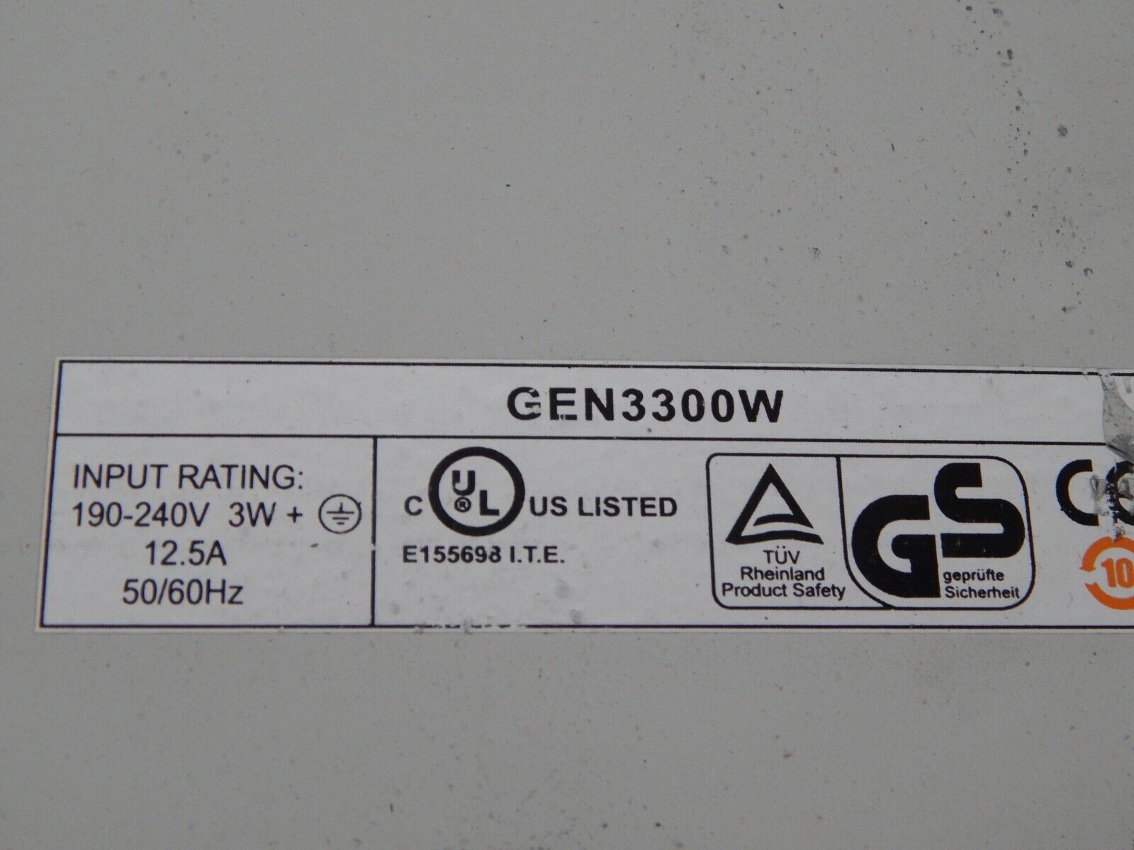 TDK-Lambda GEN60-55 Programmable DC Power Supply 0-60V 0-55A