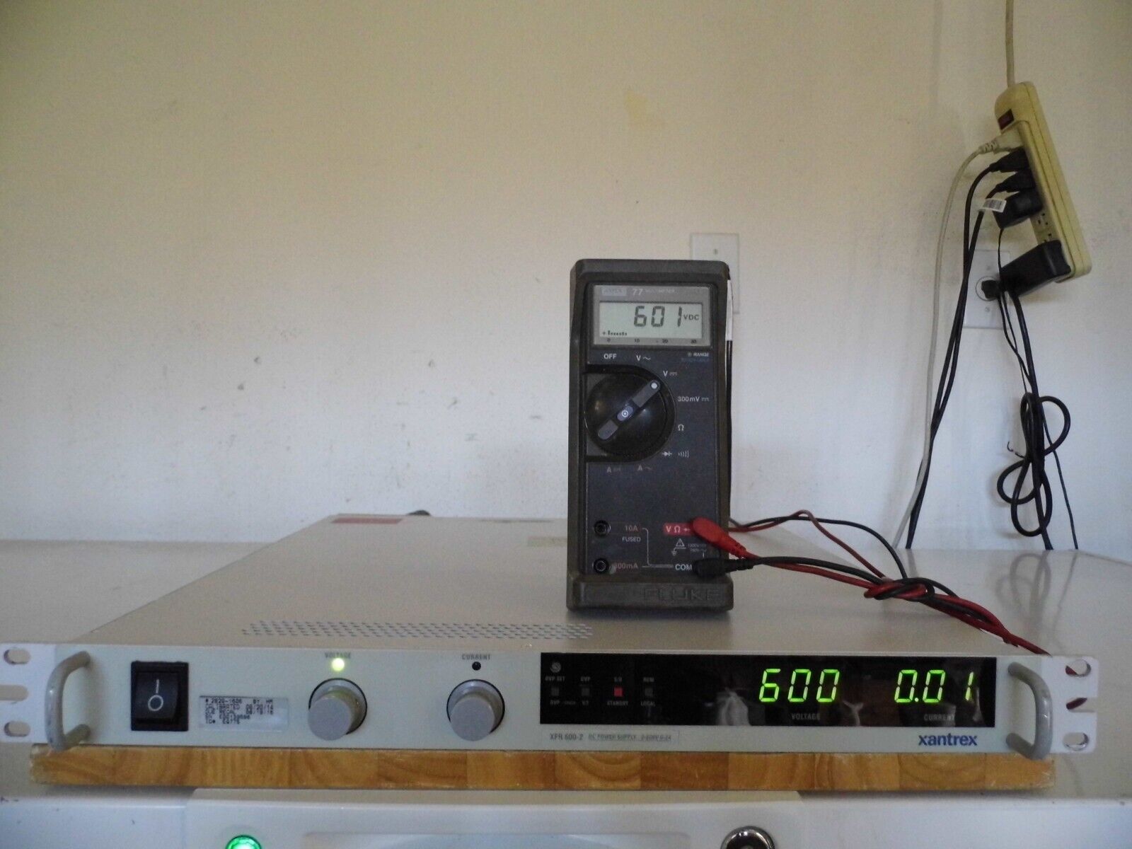 Xantrex XFR600-2 w/GPIB  DC programmable power supply