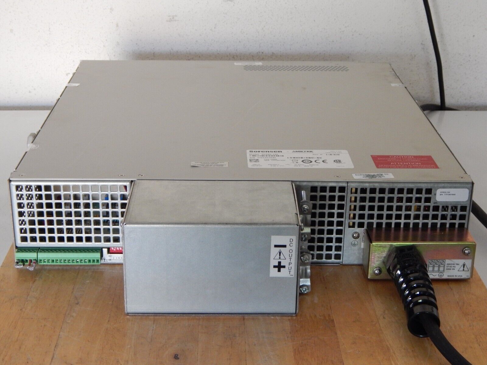 Xantrex XFR20-130 DC Power Supply, 20V, 130A,  2600W