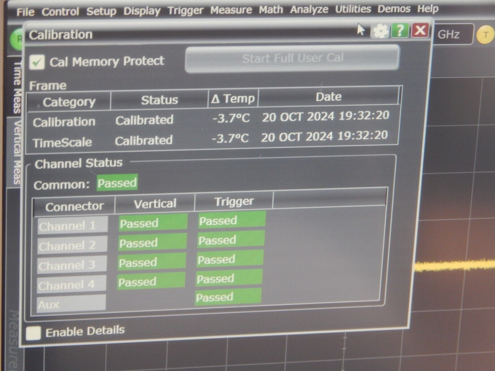 Agilent DSA91304A Oscilloscope  13Ghz 40Gs/s, 12 options, OEM cal, MY50140124