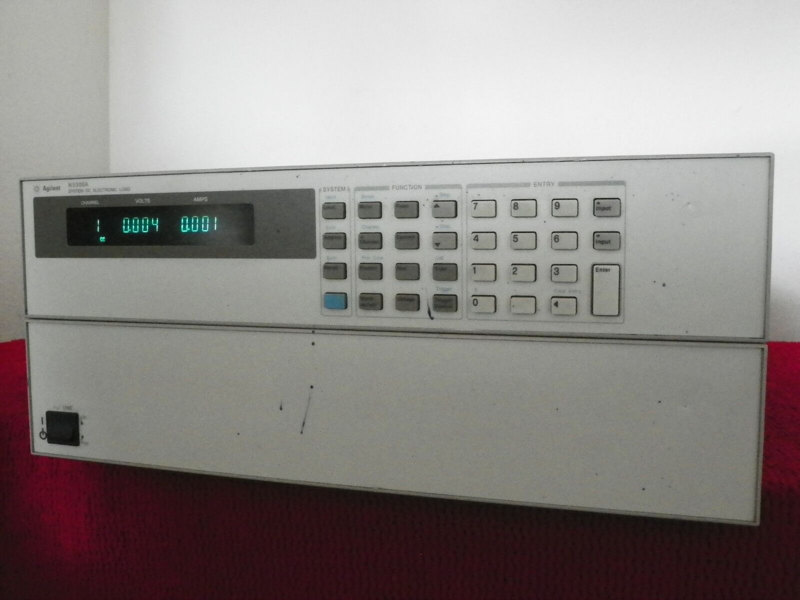 Agilent N3300A DC Electronic Load Mainframe (13 in stock)