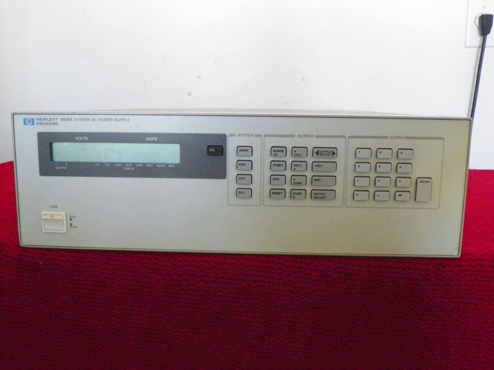 Agilent HP 6628A Dual Precision  Power Supply, 50W, NIST cal w/DATA (12 in stock