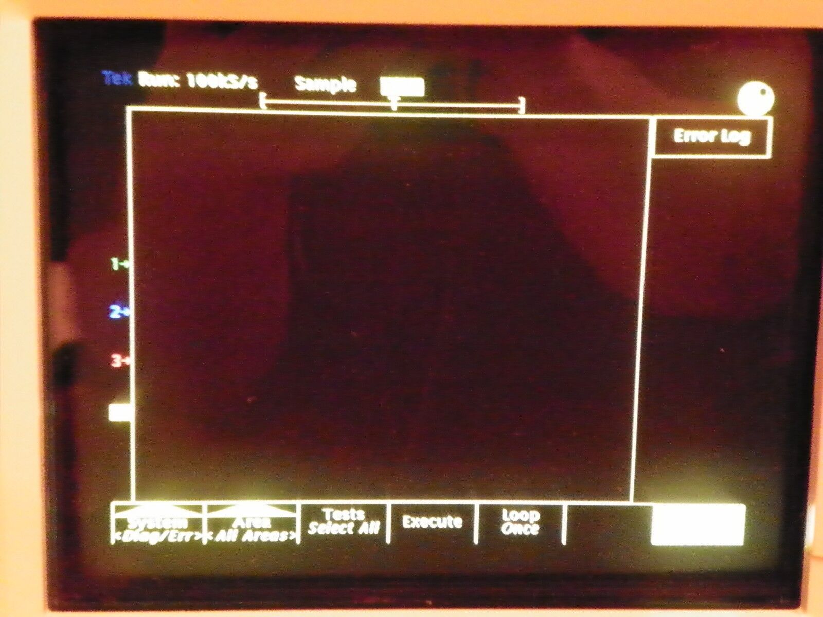 Tektronix TDS754C 500 Mhz oscilloscope w/opt 13-1F-2M-2F