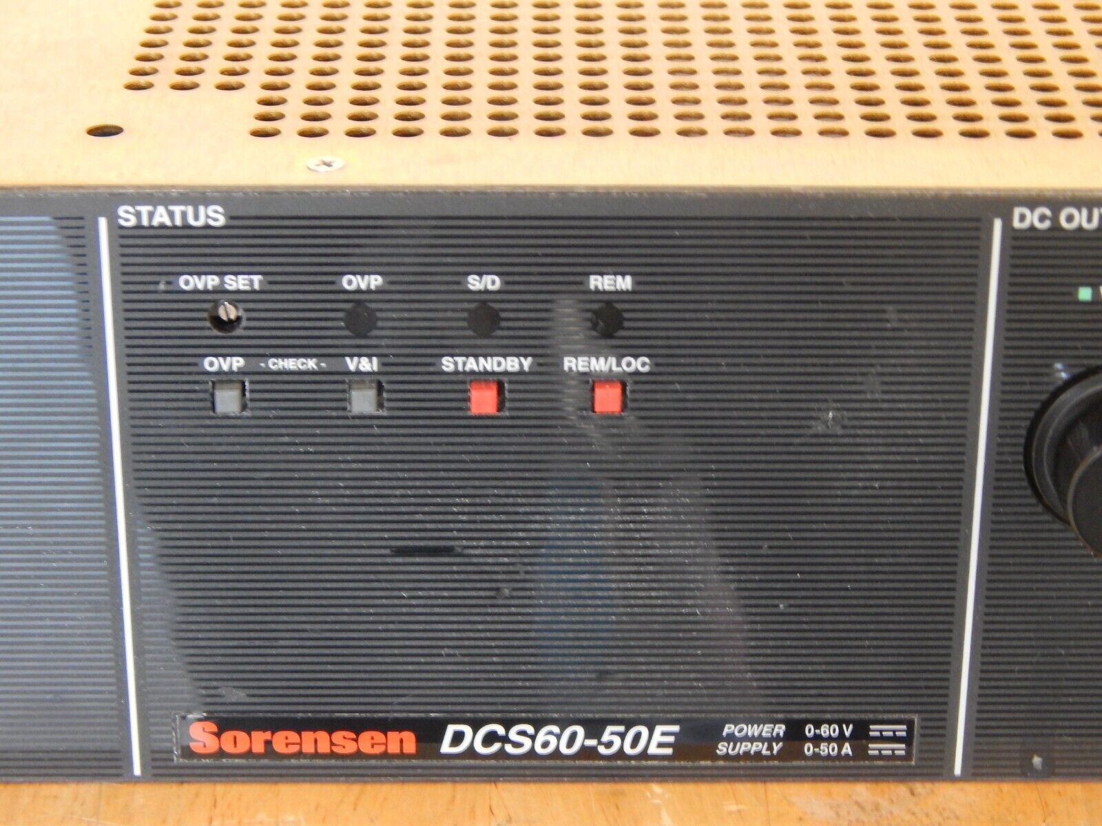Sorensen DCS60-50E M9C Power Supply 0-60V 0-50A