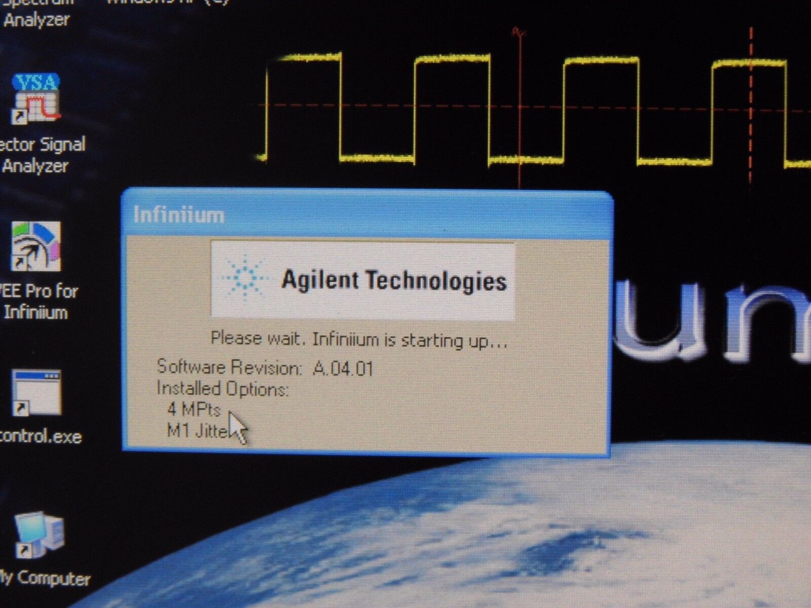 Agilent/HP54832D w/M1 Jitter & 040 1GHz,4GS/s,4CH+16CH w/Digital POD,clips,