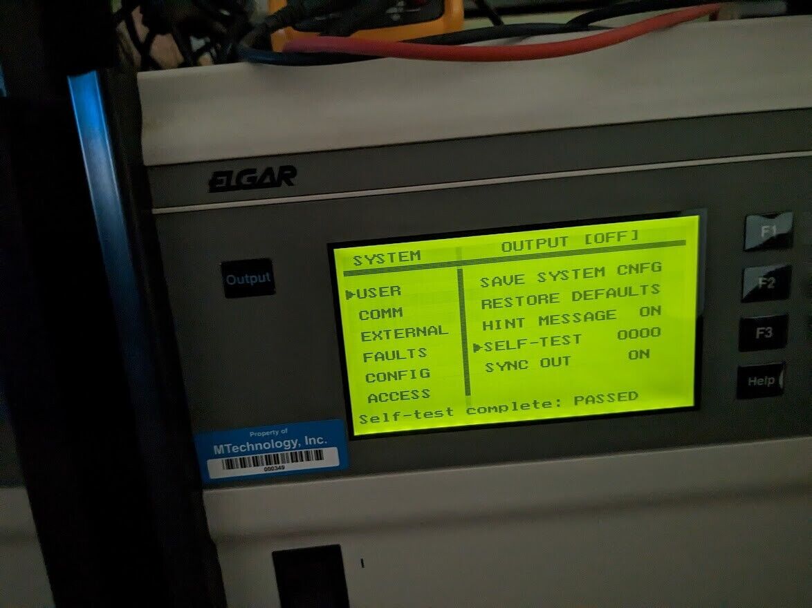 Ametek Elgar SW10500A-1-3-2 Power Source, 10500 VA