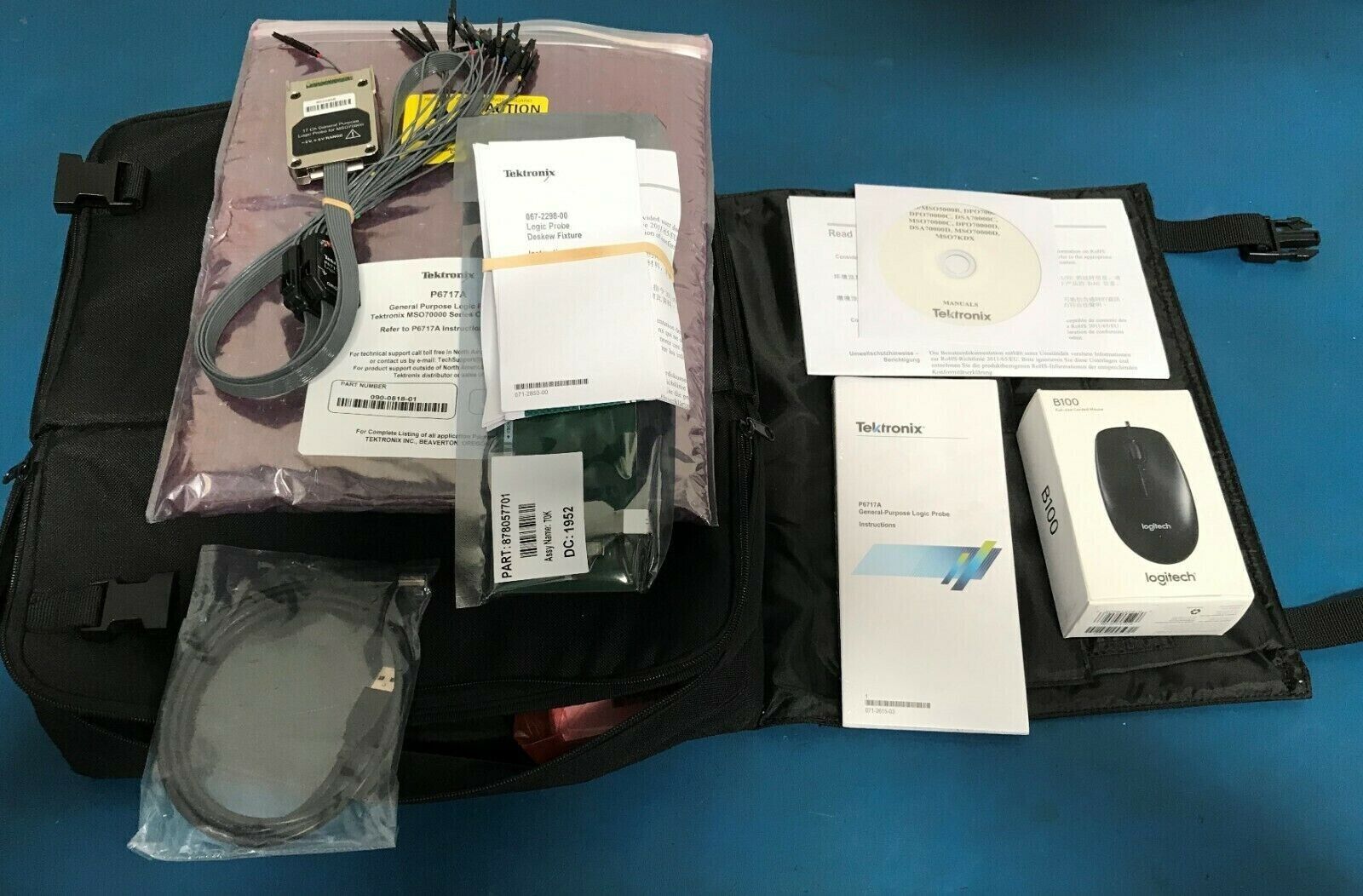 Tektronix MSO73304DX 33GHz 4CH, 100GS/s /NIST cal. w data, from DPO73304DX