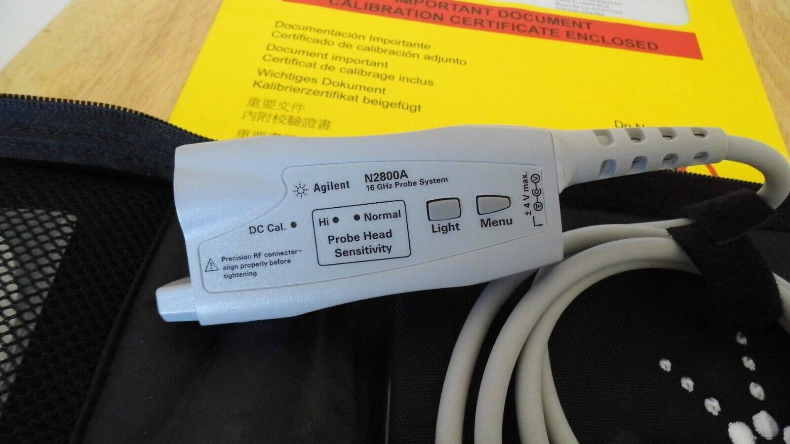 InfiniiMax III N2800A 16GHz Probe Amplifier 13 in stock w/ exp Keysight  cal.