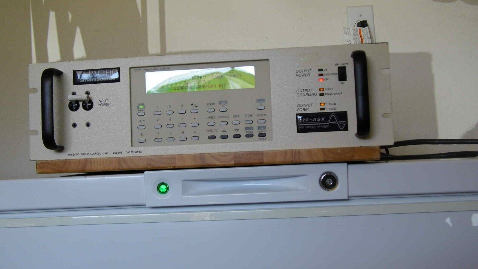 Pacific Power 120ASX-UPC12 2KVA 15-1200Hz 1 phase AC Power Source 