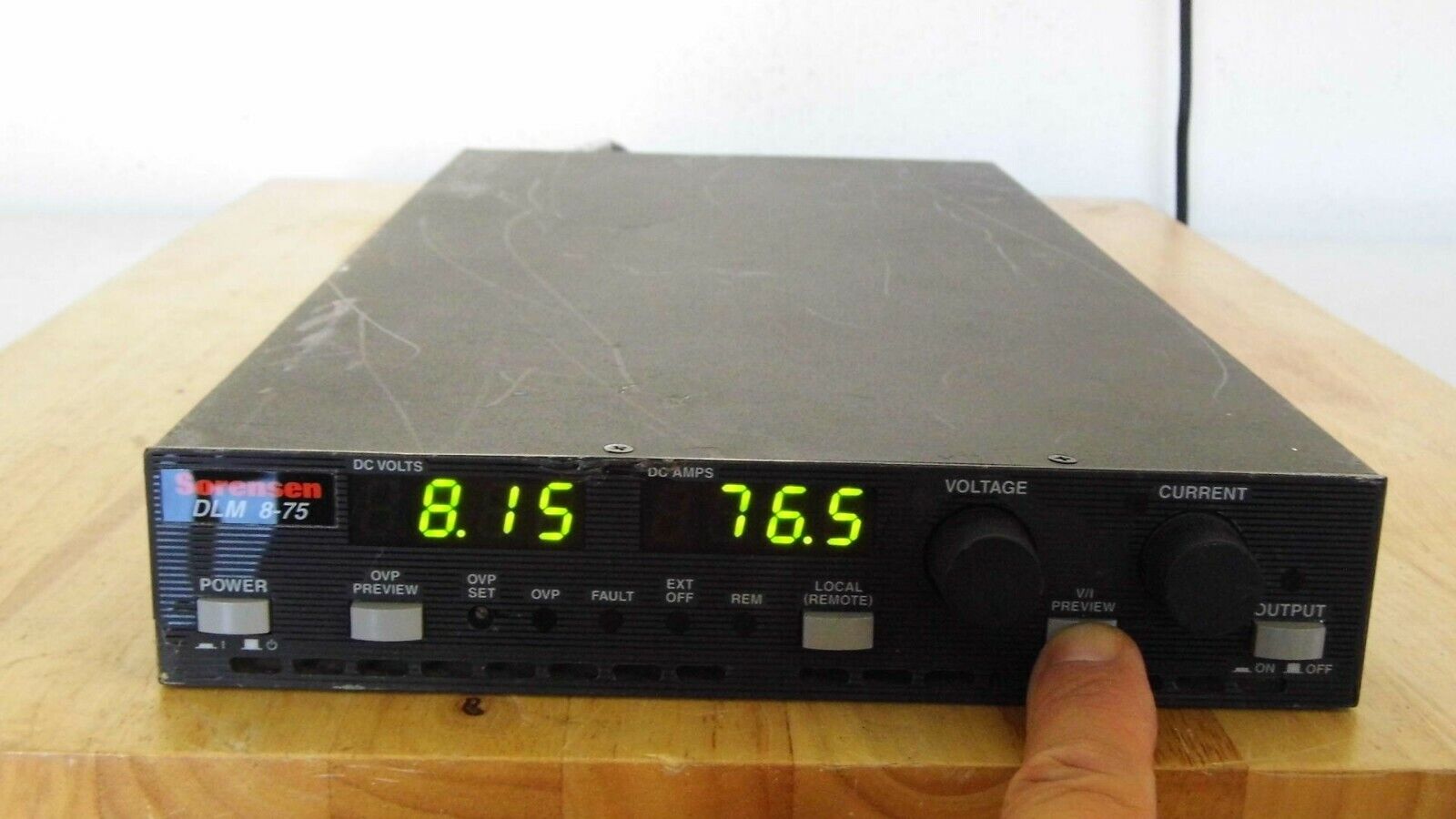 Sorensen DLM8-75  0-8V 75A 600W  DC Power Supply  (6 in stock)