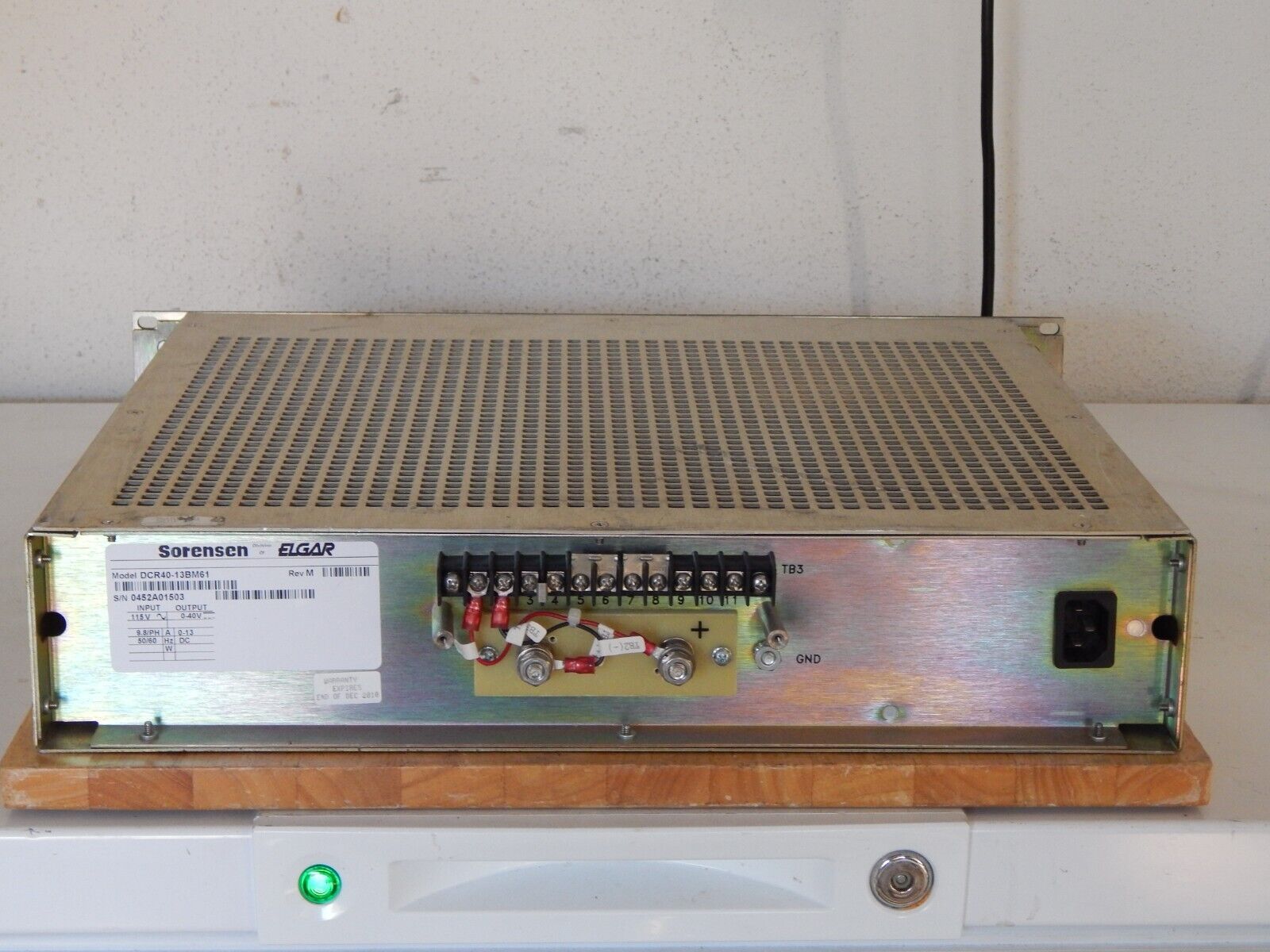 Sorensen 40V 13A DC Power Supply DCR40-13B