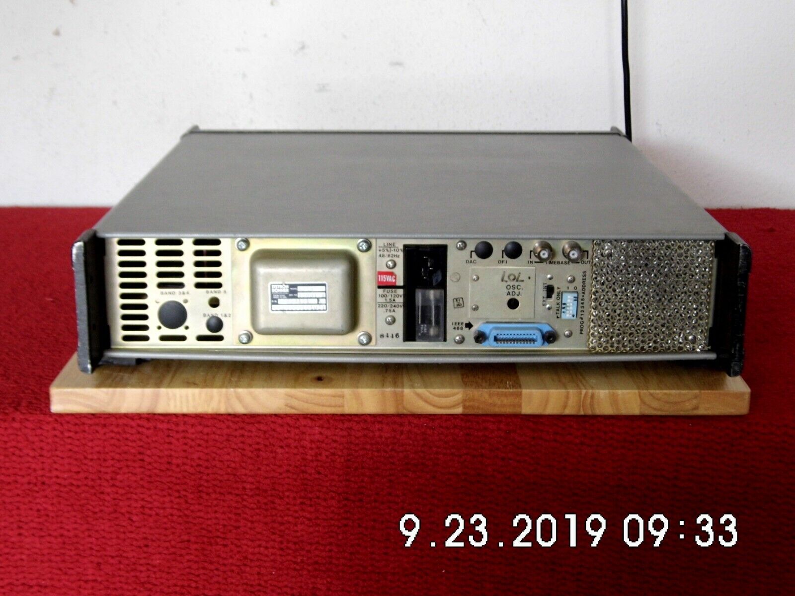 Systron Donner 6030 microwave frequency counter 10hz-26.5Ghz 