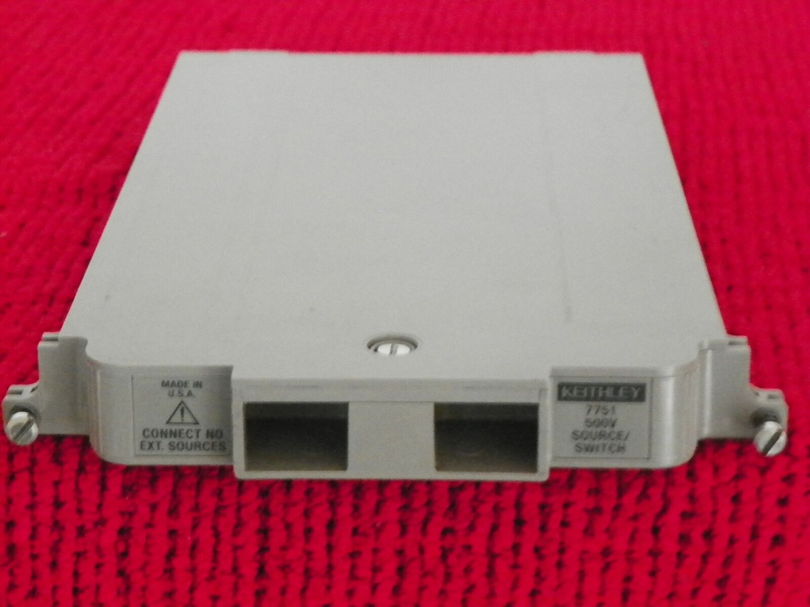 Keithley 7751 High Voltage Current Source/Switch Keithley shelf exp'ed NIST cal.